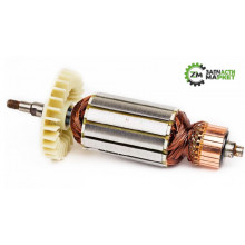 Якір болгарки Stern AG-230 N, 48*195 шліц+різьблення 9мм