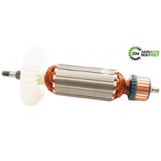 Якір болгарки Зеніт ЗУШ-125/1100 Профі, 32*157 шліц+різьблення 6.5 мм