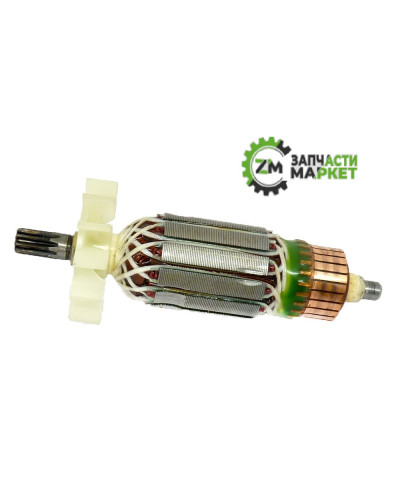 Купити Якір мережевого шуруповерта Арсенал Ш-750, 33*115 9-з. прямо 7.5 мм