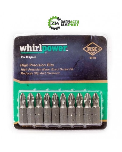 Купити Насадки на шуруповерт 25PZ2 для великих навантажень, 10 штук